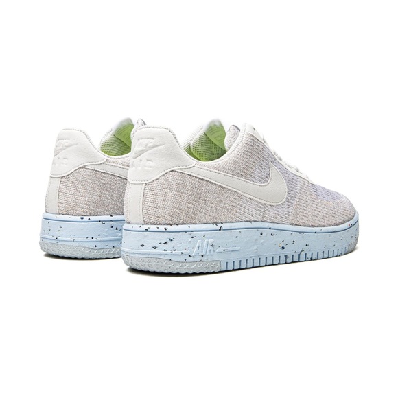 Nike Air Force 1 Crater Flyknit Basketball Shoes White/Photon Dust Size 8.5 - Picture 3 of 16